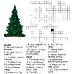 Christmas Movies Crossword Puzzle   Wordmint Inside Christmas Movie Crossword Puzzle