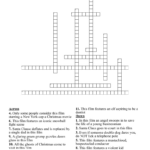 Christmas Movies Crossword Puzzle   Wordmint Throughout Feature Of Christmas Crossword