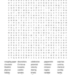 Christmas Science Word Search   Wordmint With Regard To Christmas Science Crossword Answer Key
