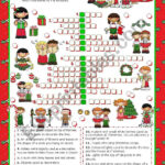 Christmas Set (3)   Crossword Puzzle   Esl Worksheetmena22 Pertaining To Listen To Christmas Carols Crossword