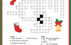 Christmas Song Scramble - 14 Free Pdf Printables | Printablee in Christmas Song Crossword Puzzle