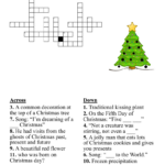 Christmas Spelling Words Crossword   Wordmint For Common Christmas Tree Decoration Crossword