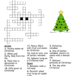Christmas Spelling Words Crossword   Wordmint Inside Christmas Kissing Plant Crossword Clue