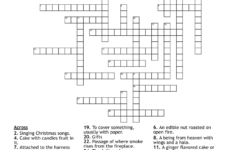 Christmas Spelling Words Crossword - Wordmint with regard to Christmas Kissing Plant Crossword Clue