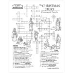 Christmas Story Crossword Puzzle   Printable Regarding Childrens Christmas Crossword Puzzle