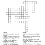Christmas Theme Crossword   Wordmint Pertaining To Christmas Theme Crossword Puzzle