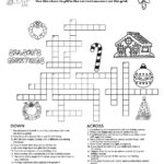 Christmas Themed Crossword Puzzles • Beeloo Printable Crafts And Regarding Spot For Christmas Decorations Crossword