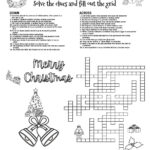 Christmas Themed Crossword Puzzles • Beeloo Printable Crafts And Within Christmas Season Activity Crossword