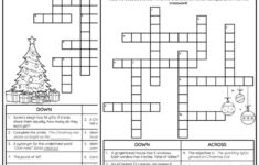 Christmas – Top Teacher for White Christmas Star Crossword