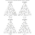 Christmas Tree Hidato Puzzles [Free Printable Pdf] Intended For Christmas Tree Crossword Answer Key