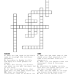 Christmas Trivia! Crossword   Wordmint With Christmas Trivia Crossword Puzzle