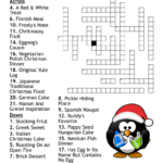 Christmas Vocabulary Crossword   Wordmint Pertaining To Christmas Delicacy Crossword Clue