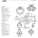 Christmas Wholesale Crossword Children Learn English Words Inside Part Of A Beloved Christmas Poem Crossword
