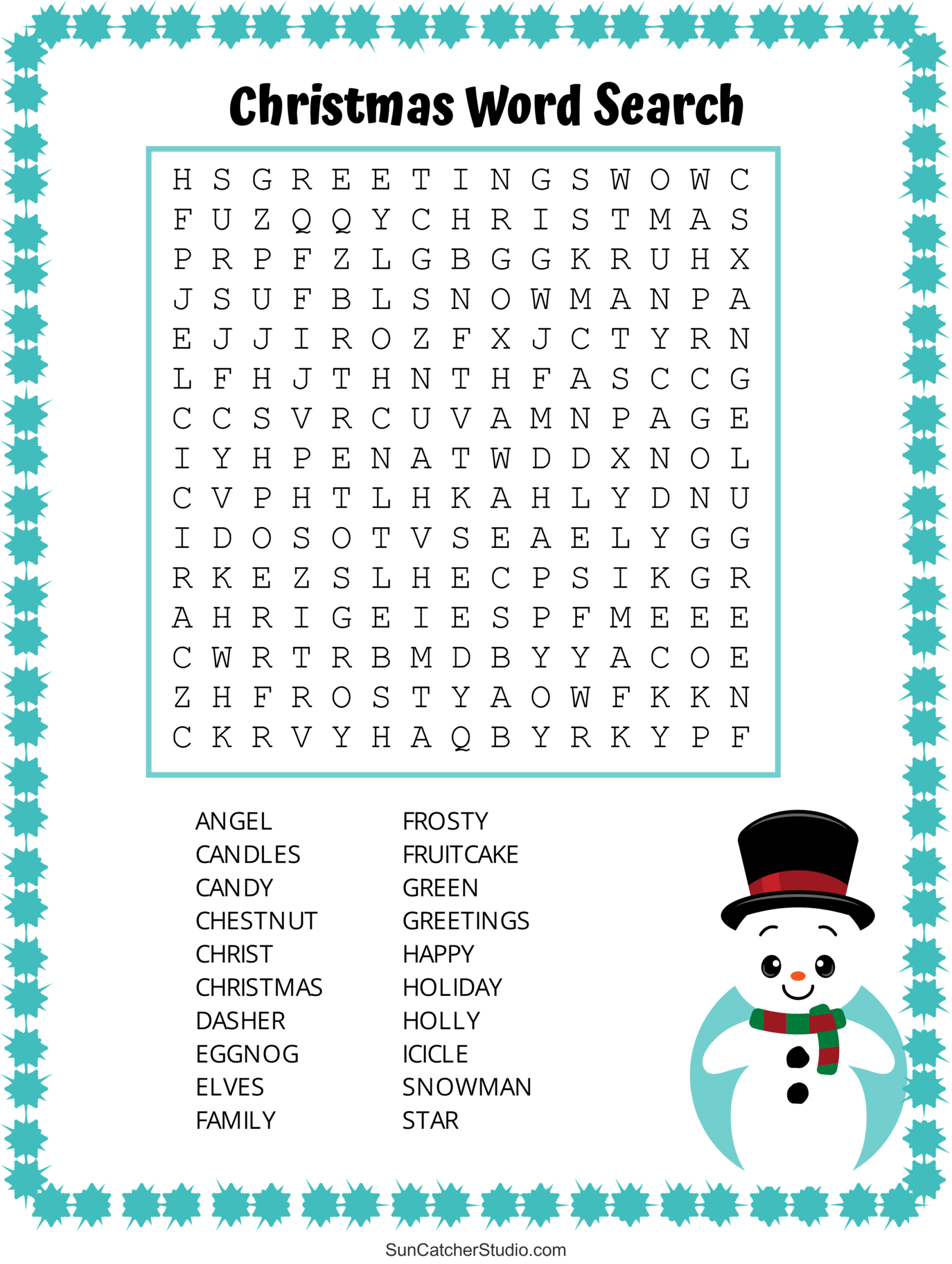 christmas word search free printable pdf puzzles free with christmas word searches and crossword puzzle scaled Christmas Word Search (Free Printable Pdf Puzzles) – Free with Christmas Word Searches and Crossword Puzzle
