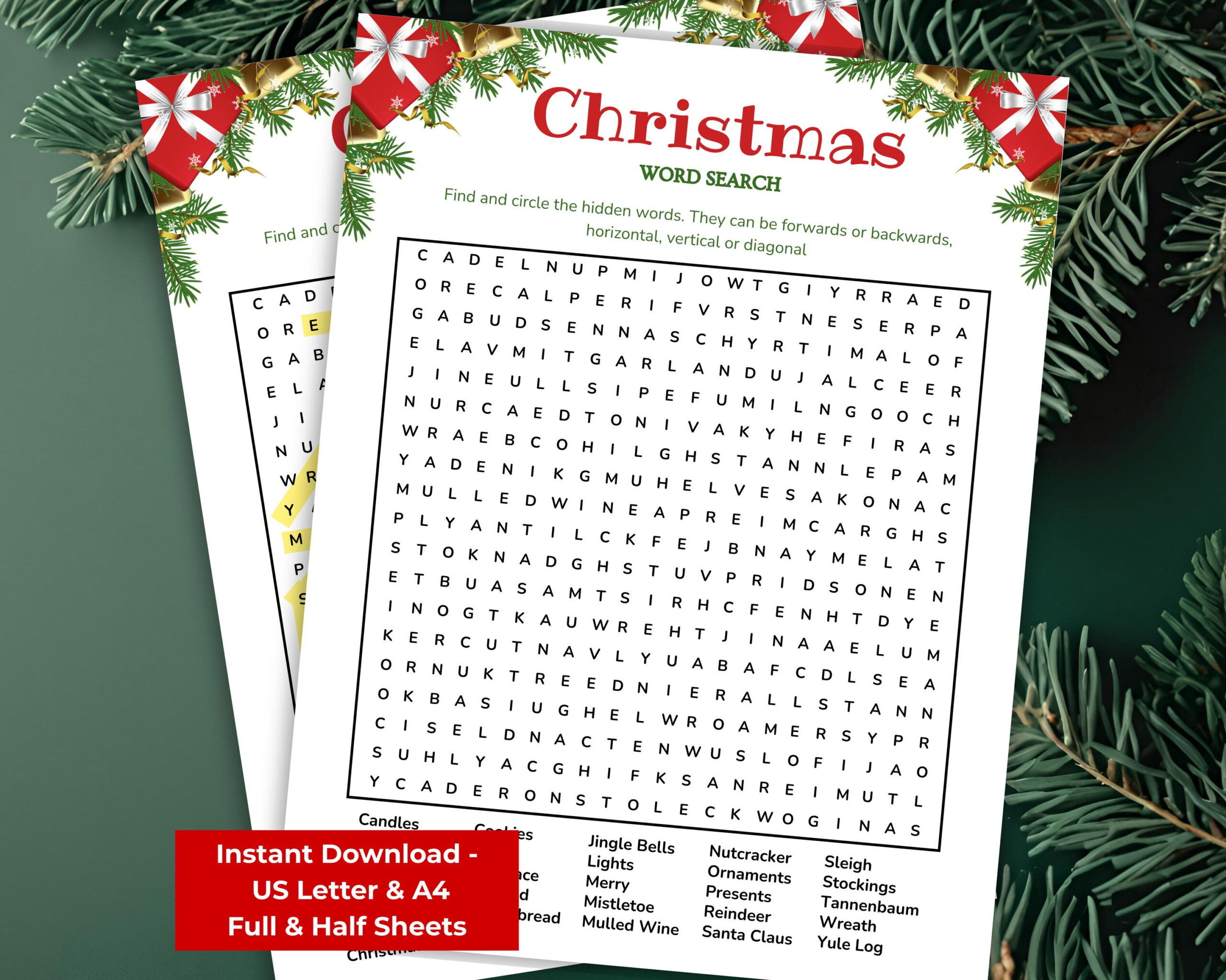 christmas word search printable for adults sip and solve word for christmas themed pub crawl crossword scaled Christmas Word Search Printable For Adults, Sip And Solve, Word for Christmas Themed Pub Crawl Crossword
