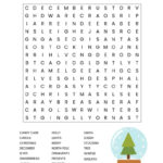 Christmas Word Search Printable (For Kids Or Adults) Inside Free Christmas Crosswords For Adults