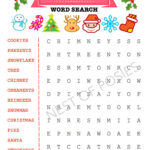 Christmas Word Search Puzzle Printable Logo   Nest Of Posies In Christmas Word Searches And Crosswords