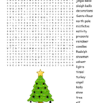 Christmas Word Search!   Wordmint For Christmas Crossword Puzzle With Word Bank