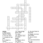 Christmas Words Crossword   Wordmint Throughout Christmas Words For Crossword