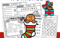 Christmas Worksheets (Free Printables) - Superstar Worksheets with regard to Christmas Eve Visitor Crossword Clue