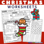Christmas Worksheets (Free Printables)   Superstar Worksheets Within Christmas Eve Visitor Crossword