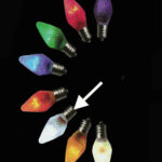 Club Pack Of 25 Led C7 Pure White Replacement Christmas Light Regarding Type Of Bulb In Many Christmas Lights Crossword Clue