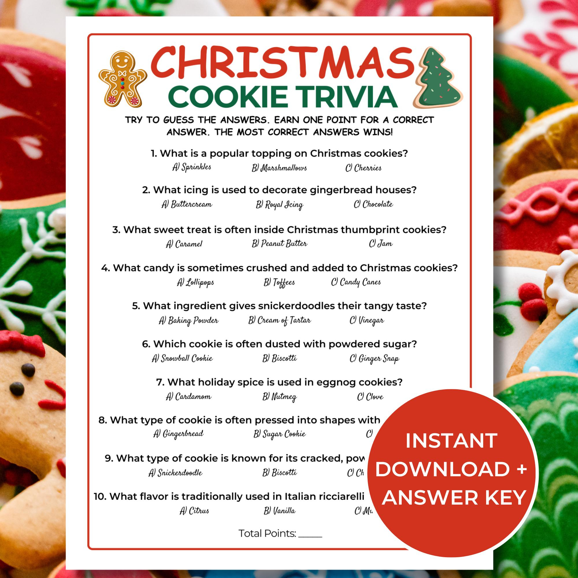cookie exchange trivia etsy with christmas cookie spice crossword clue Cookie Exchange Trivia - Etsy with Christmas Cookie Spice Crossword Clue