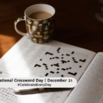 Crossword Puzzle Day   December 21   National Day Calendar Within Like Christmas Merchandise In October Crossword