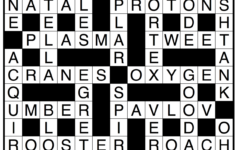 December 2018 Crossword Puzzle Answers | The Scientist with The Science of Christmas Crossword Answer Key