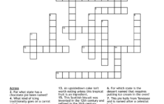 Desserts Crossword - Wordmint with regard to Raspberry Jam Christmas Dessert Crossword Clue