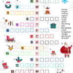 Differentiated Christmas Crossword For Esl Learnersteach Simple Throughout Christmas Vocabulary Crossword Puzzle