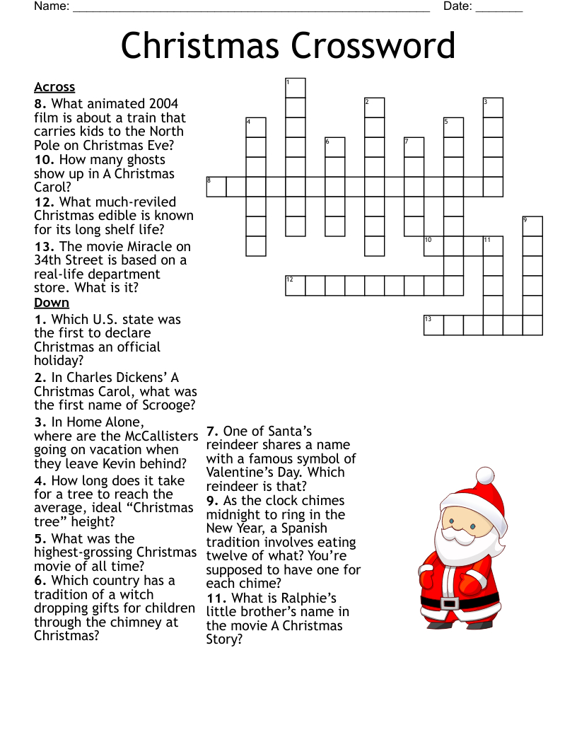 disney christmas crossword wordmint in christmas movie crossword puzzle Disney Christmas Crossword - Wordmint in Christmas Movie Crossword Puzzle