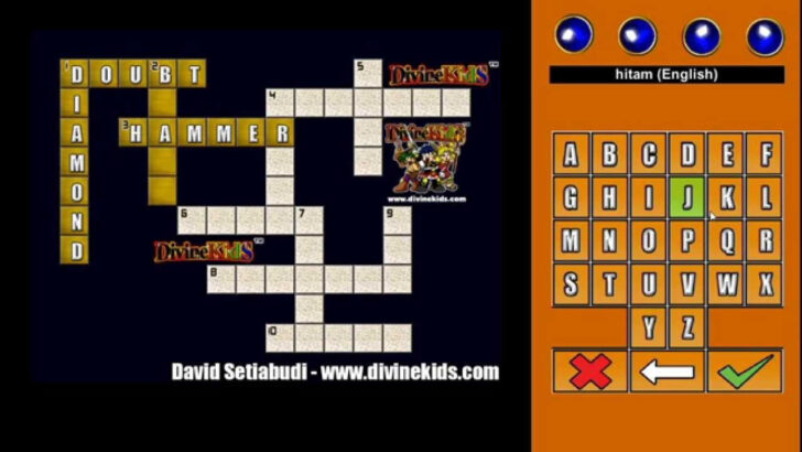 Answers to Christmas Crossword Puzzle on Abcya