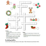 Easy Christmas Crossword A1 A…: English Esl Worksheets Pdf & Doc Pertaining To Christmas Crossword Puzzle Easy