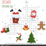 Easy Crossword Puzzle 'Christmas Day' Children Elementary Middle Inside Christmas Crossword For Middle School