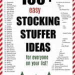 Easy Stocking Stuffer Ideas (Unique, Fun, & Practical)   Snappy Throughout Christmas Stocking Stuffer Crossword