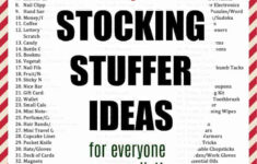 Easy Stocking Stuffer Ideas (Unique, Fun, &amp; Practical) - Snappy throughout Christmas Stocking Stuffer Crossword