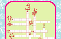 English For Kids Stepstep: Christmas Worksheets: Crossword Puzzles with regard to Tiny Bells Added To A Christmas Sweater Crossword