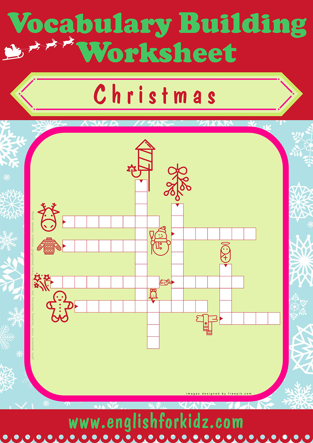 english for kids stepstep christmas worksheets crossword puzzles with regard to tiny bells added to a christmas sweater crossword English For Kids Stepstep: Christmas Worksheets: Crossword Puzzles with regard to Tiny Bells Added To A Christmas Sweater Crossword