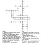 Flowers Crossword   Wordmint For Christmas Rose Crossword Clue