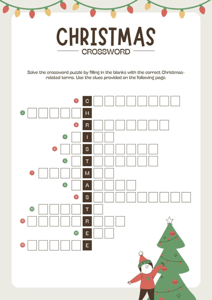 Christmas Online Crossword Puzzle Christmas Online Crossword Puzzle