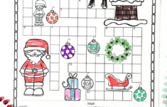 Free Christmas Crossword Printable pertaining to Christmas Tree Ornaments Crossword Clue