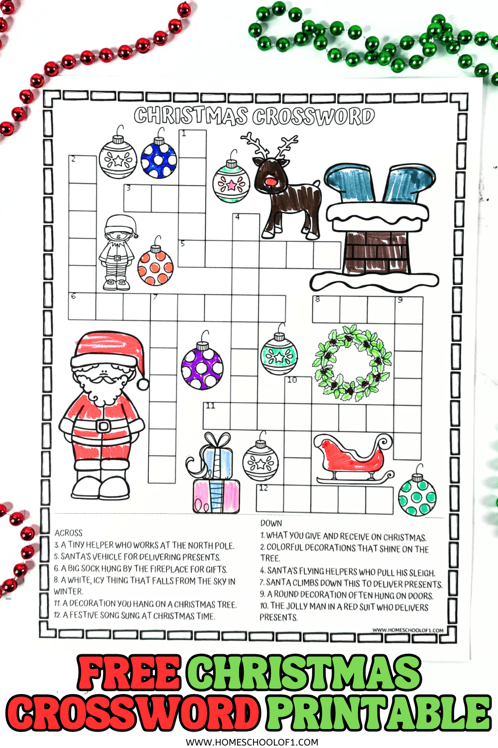 free christmas crossword printable pertaining to christmas tree ornaments crossword clue Free Christmas Crossword Printable pertaining to Christmas Tree Ornaments Crossword Clue