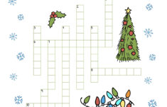 Free Christmas Printables – Crossword | Mama Geek regarding Free Christmas Crossword Puzzle For Adults