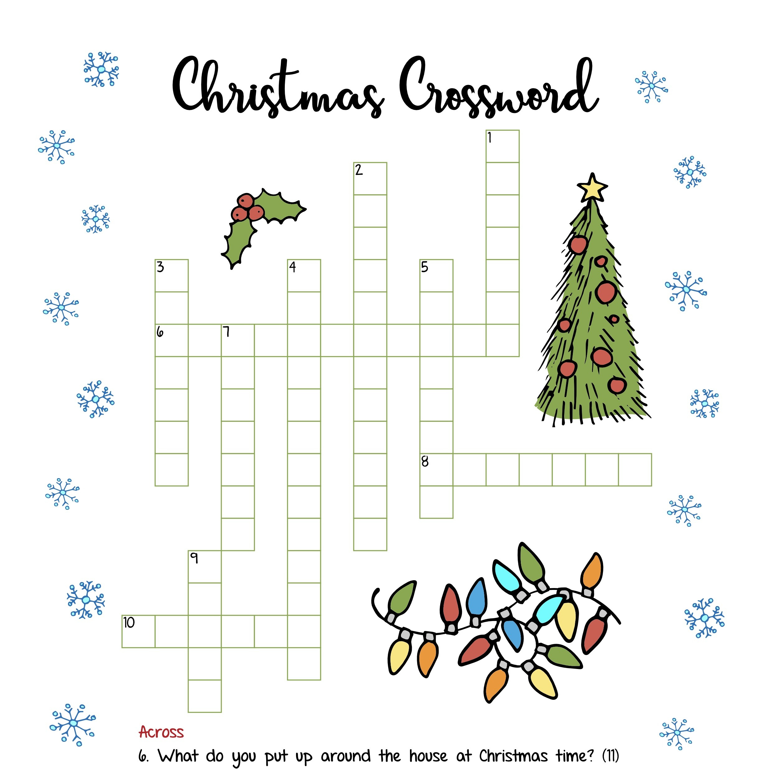 free christmas printables crossword mama geek with regard to free printable christmas crossword puzzle for adults Free Christmas Printables – Crossword | Mama Geek with regard to Free Printable Christmas Crossword Puzzle For Adults