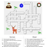 Free Fillable Esl Christmas Crossword (B1 C1) | English Teaching Intended For Christmas Idioms Crossword Puzzle