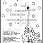 Free Holiday Crossword Printable To Print   Puzzlesandplans With Free Christmas Season Crossword