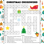 Free Printable Christmas Crossword Puzzle For Kids Throughout Common Christmas Gifts Crossword Clue 4 Letters