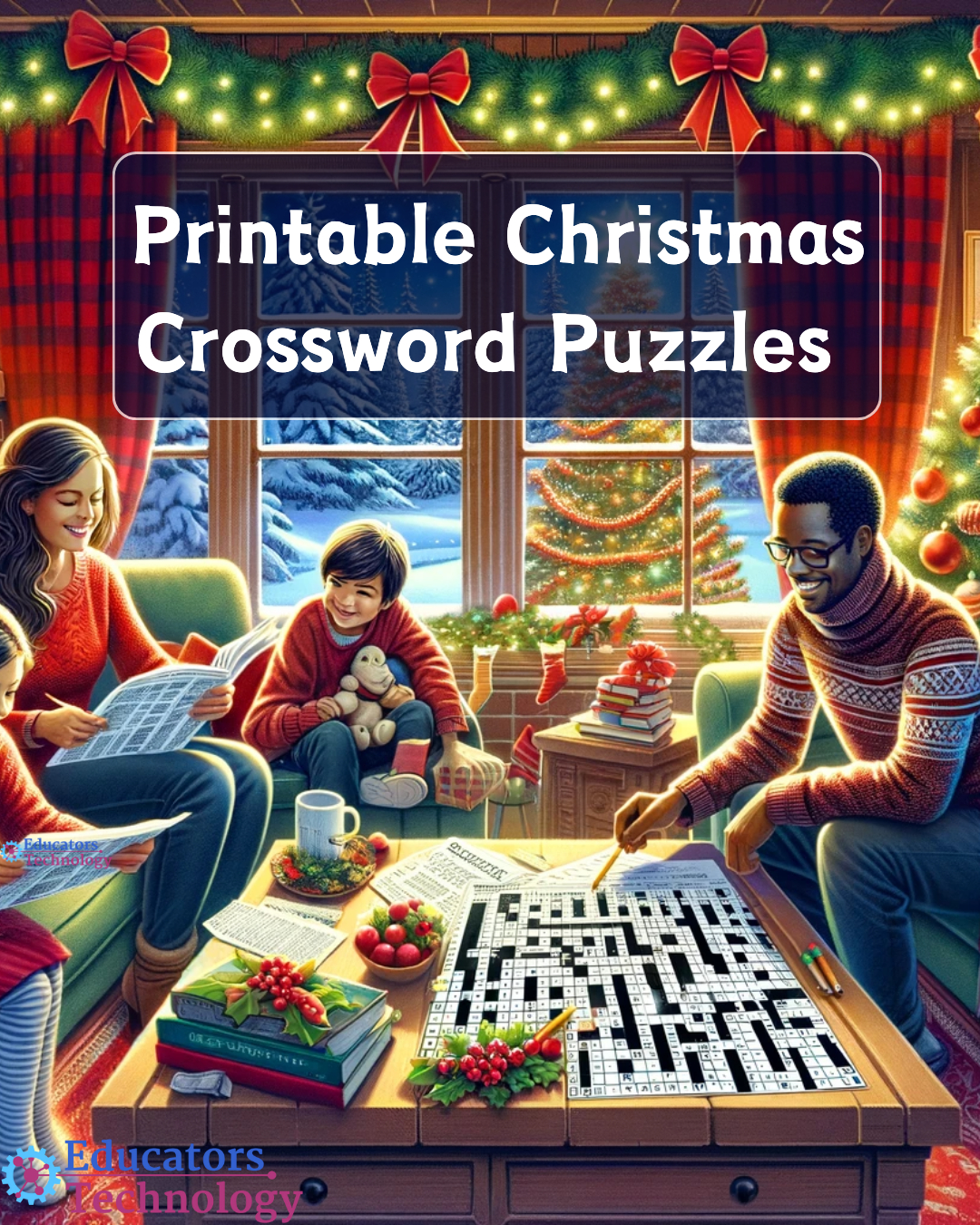 Free Printable Christmas Crossword Puzzles For Kids And Adults regarding Christmas Crossword Puzzle Abcya