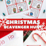 Free Printable Christmas Scavenger Hunt With Masked Mimes Associated With Christmas Crossword Clue